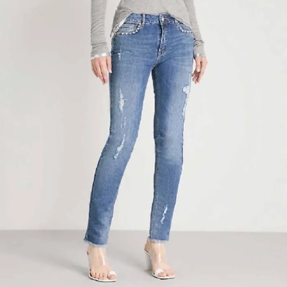 Zadig & Voltaire Eva Use Distressed Jeans